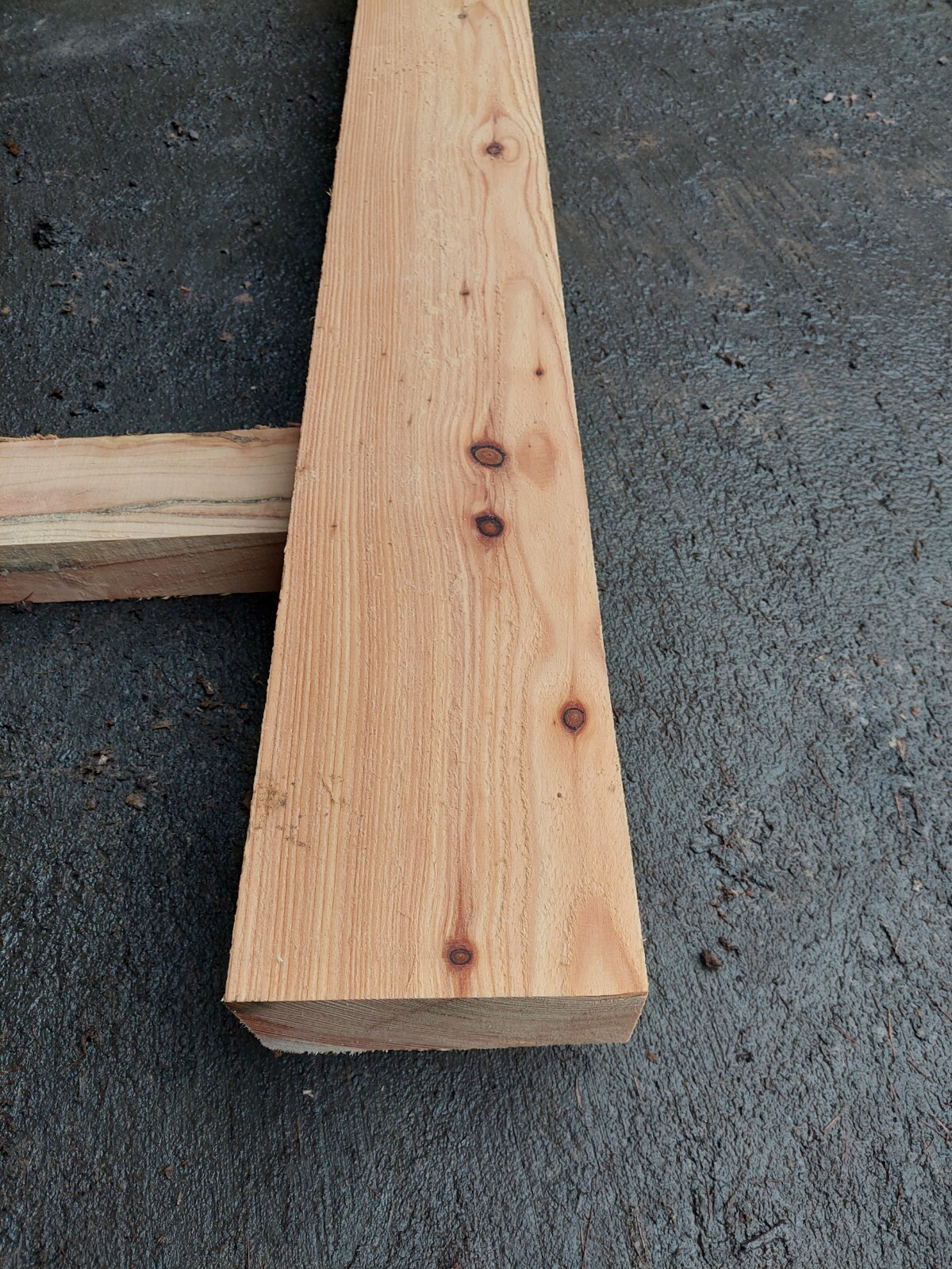 Larch sleepers 2.4x200x100 used for landscapeing, raised beds, etc eBay