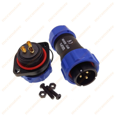 SP21 Weipu IP68 2-15 Pin Waterproof Wire Connector,Aviation Cable Connector Plug