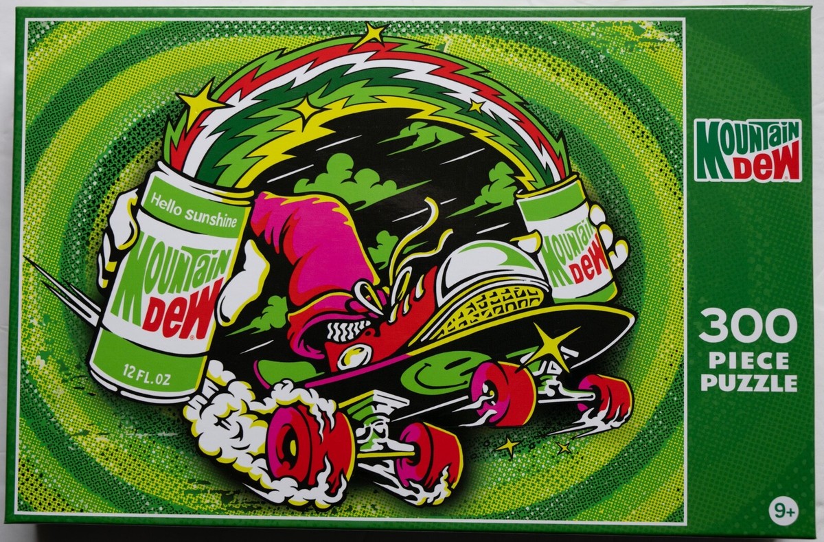 Mountain Dew 300 Pc. Jigsaw Puzzle, Brand New-Sealed Box! | eBay