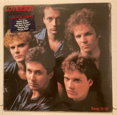 SEALED - LOVERBOY - KEEP IT UP - 1980 ORIGINAL 1ST PRESSING - HYPE STICKER