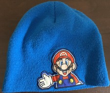 Super Mario Blue Beanie Hat