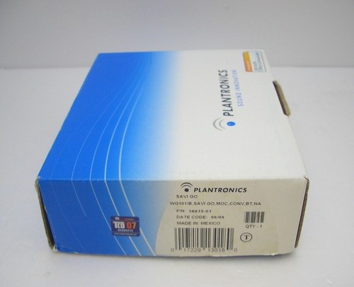 Plantronics SAVI GO WG101/B Bluetooth Ear-Hook USB PC Headset for Microsoft Lync - Picture 3 of 5