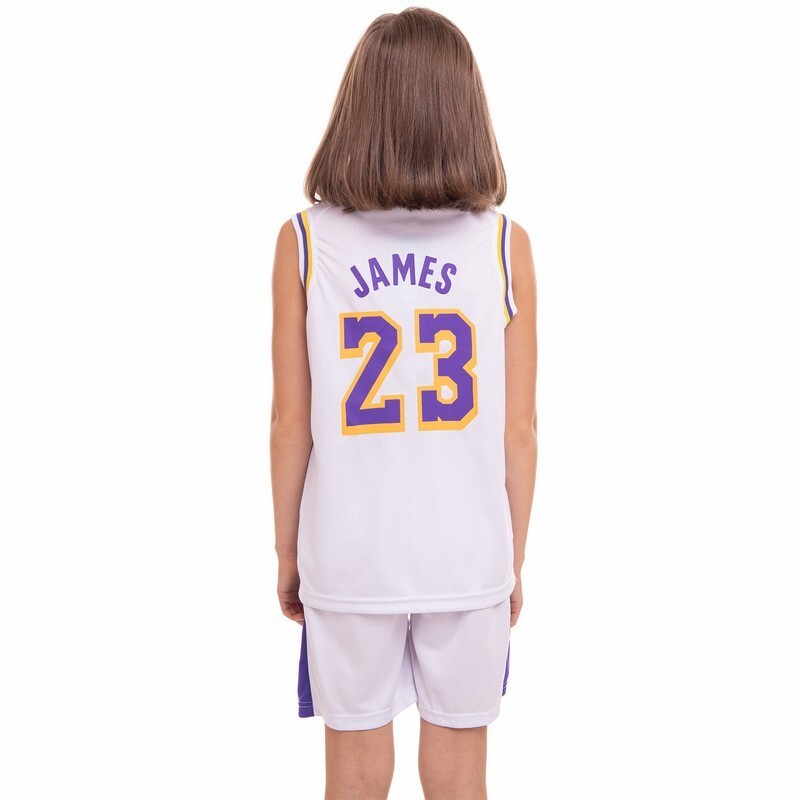 NIKE LAKERS JAMES 23 ジャージ キッズL バスケットボール