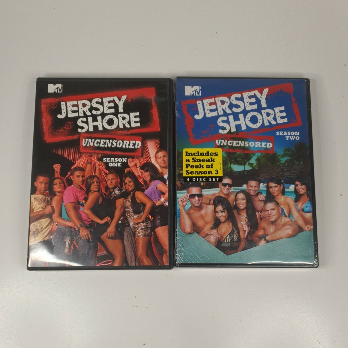 JERSEY SHORE UNCENSORED SEASONS 1-2 DVD Region 1 | eBay UK