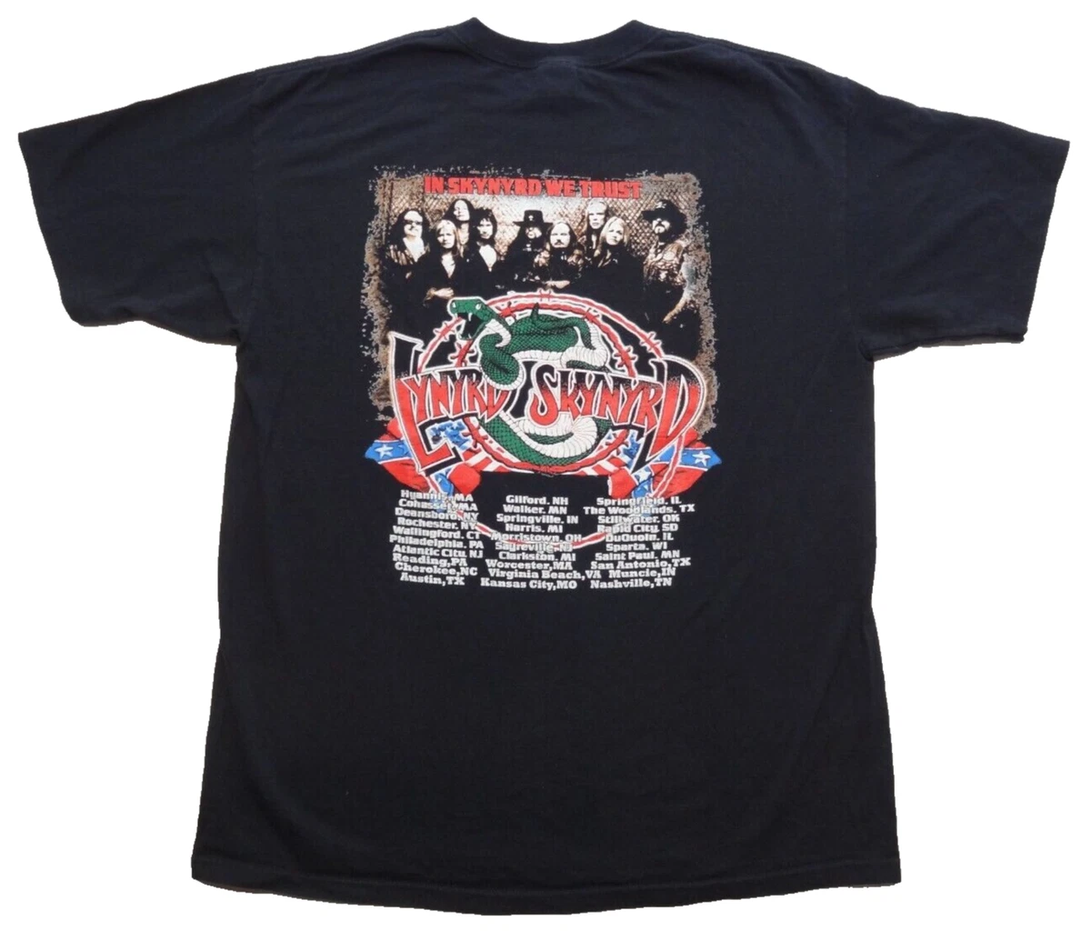 ヴィンテージ Lynyrd Skynyrd 2008 ツアー バンT Lynyrd Skynyrd Shirt for sale | eBay