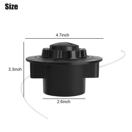 Cabezal de recortadora para Stihl C5-2 FS38 FS40 FS40C FS45 FS46 FS50 FSE60 4006 710 2103 - Imagen 12 de 13
