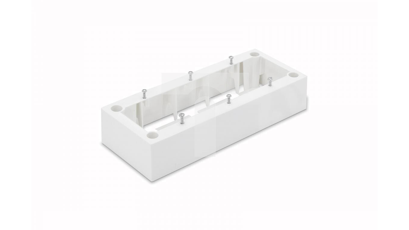 Surface-mounted triple box /6 modules/ white WP45X4563 /T2UK
