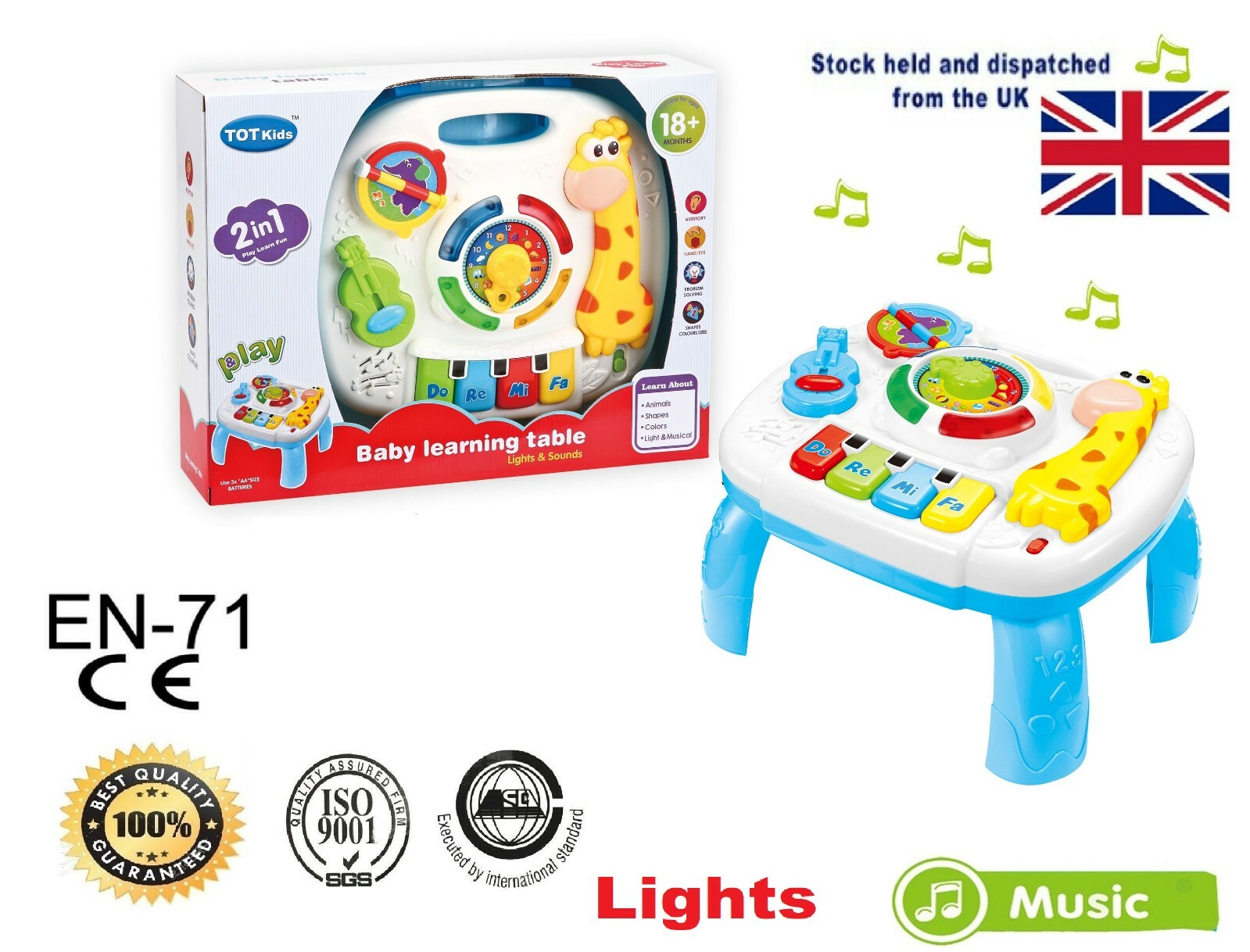 best baby activity table uk