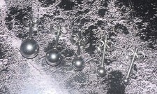 5 Pair Stainless Steel Round Ball Piercing Ear Studs Earrings Mens Womens 2-6mm