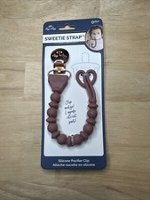 Itzy Ritzy Pink Sweetie Pacifier Strap CLIP AND GO BRAND NEW