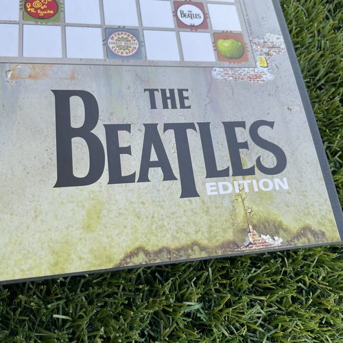 Scrabble The Beatles Edition Board Word Tile Game USAopoly Hasbro Complete - Picture 4 of 12