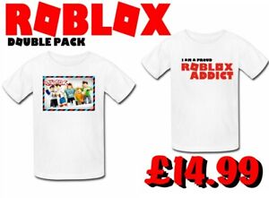 The Pals Roblox T Shirt Xbox Ps4 Gamer Gamers Denis Alex Sketch Twin Pack Ebay - roblox minecraft alex shirt