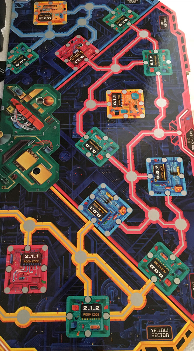 The Omega Virus Talking Electronic Board Game - READ