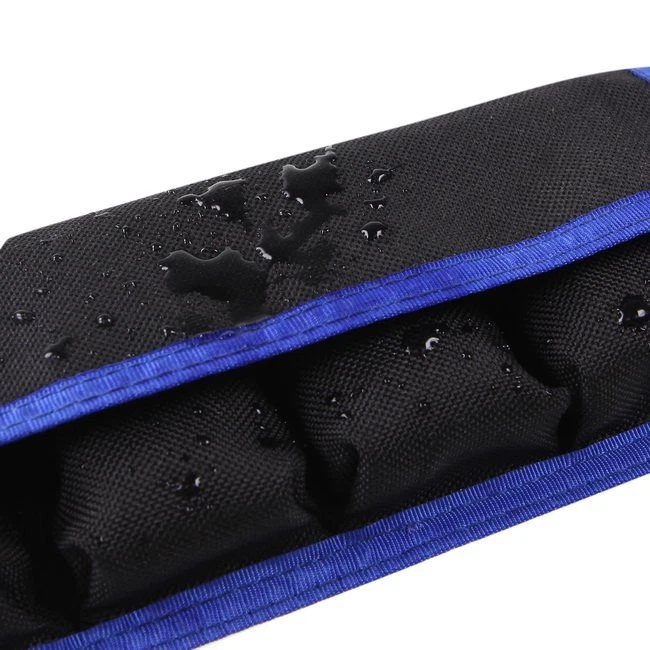 Estuche de batería de cámara 2 piezas bolsa para Canon Nikon LP-E6 LPE8 NP-FW50 EN-EL14 AA Foto 4 de 4