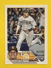 Manny Machado 2023 Topps Series 2 Base #400 San Diego Padres Bent Corner