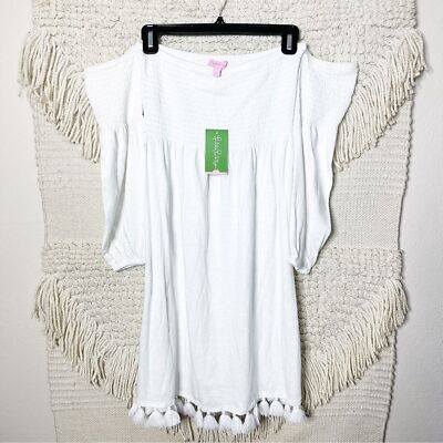 lilly pulitzer trina beach dress Two Piece Lace Top Chiffon Long Sleeve Beach Wedding Dress WD416 US8 / Ivory