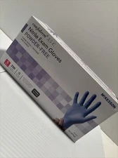 McKesson 200 CT Confiderm Nitrile Exam Gloves Powder-Free - Small size - Blue