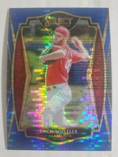 2021 Select Rare Zack Wheeler Blue Pulsar Premier Level SSP #3/13 Phillies