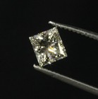 GIA certified loose .55ct I1 J princess cut diamond vintage antique Natural — photo 4