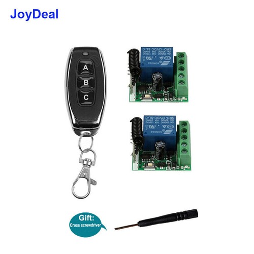 DC12V 1CH Interruptor Relé Receptor Transmisor RF + Control Remoto Inalámbrico 433mhz - Imagen 21 de 22