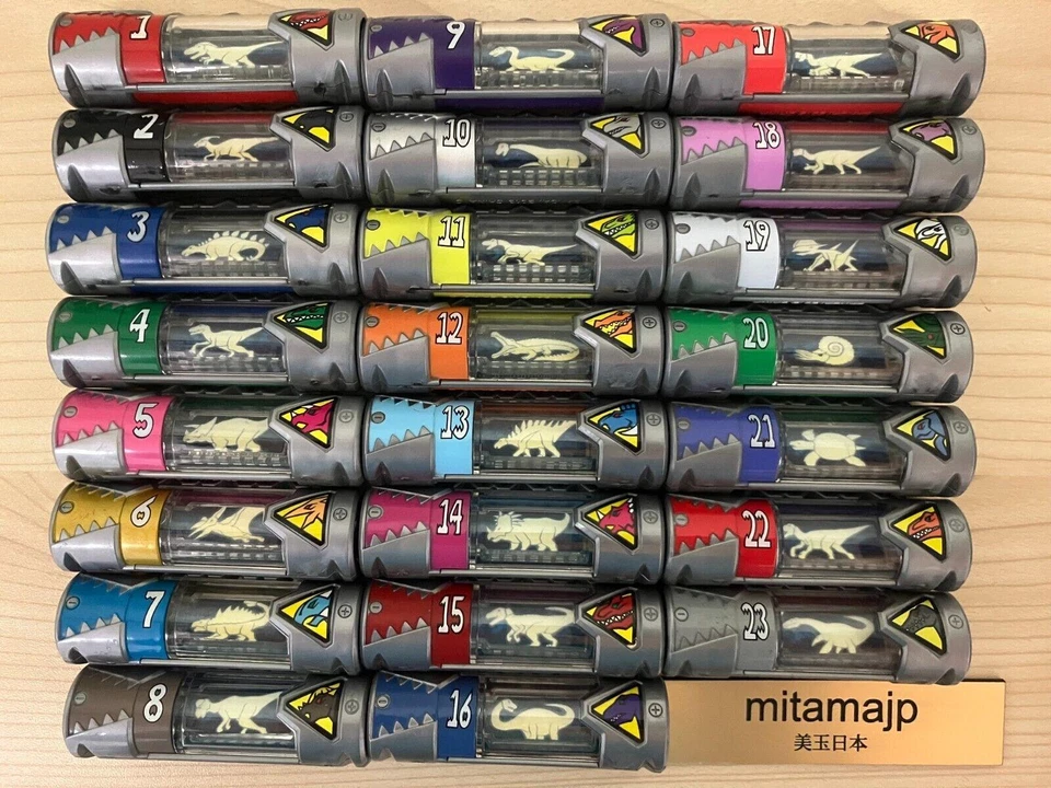 Power Rangers Dino Charge Zyudenchi 1-23 Set Kyoryuger Dino Charger Energem JP Foto 2 de 4