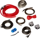 Rockford Fosgate RFK4D 4 AWG Complete Dual Amp Installation Kit Full Spec Cable