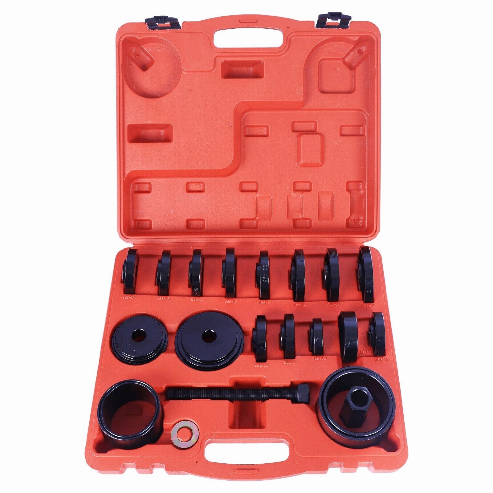 23 Piece FWD Front Wheel Drive Bearing Adapters Press Kit Puller Set Mechanics