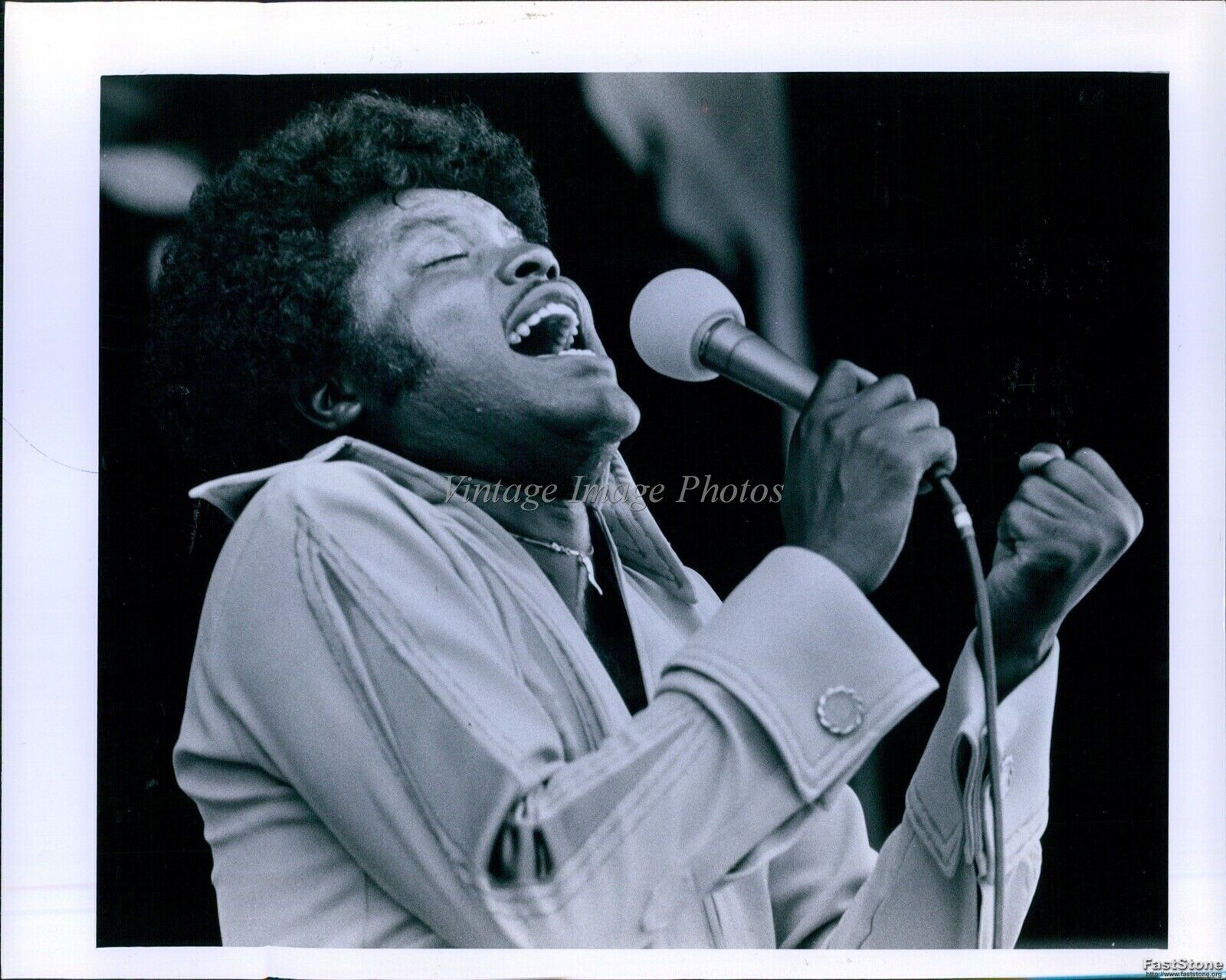 1978 The Spinners At Carowinds John Edwards Lead Singer Musician 8X10