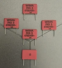 5PCS FKS3G014703A00KSSD WIMA 4700pF 4.7nF 400V 10% Film Capacitor PCM:10mm