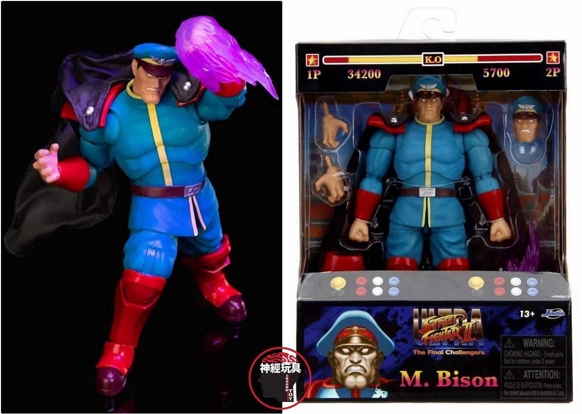 激レアBrawn Bomber Valley Thugs 2002 Jada Toys Ultra Street Fighter II: The Final Challengers M