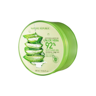 [NATURE REPUBLIC] Soothing & Moisture Aloe Vera 92% Soothing Gel - 300ml
