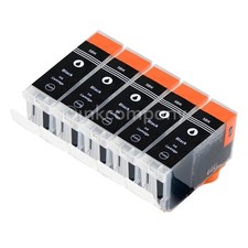 5x Patrone PGI 5 bk XL für CANON MP610 MP800R MP600R MP810 MP830 MP970 MX700