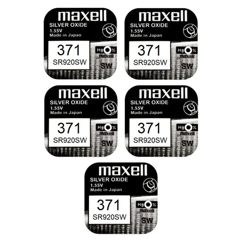 Pile MAXELL SR920SW / SR920 / 371 pour Montre - Photo 4/4