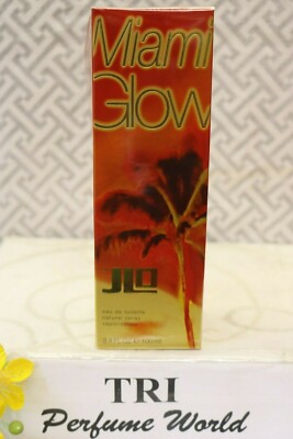 Miami Glow by JLO Jennifer Lopez Eau de Toilette Women Spray 3.4 fl.oz. Sealed