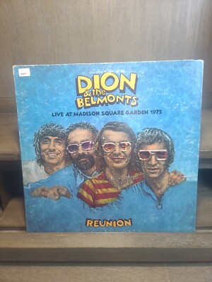 DION & THE BELMONTS ''Reunion: Live at MSG '72'' (1973 LP) Sleeve
