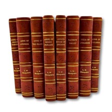 Anne Of Green Gables Complete 8 Book Set [PREMIUM LEATHER BOUND]