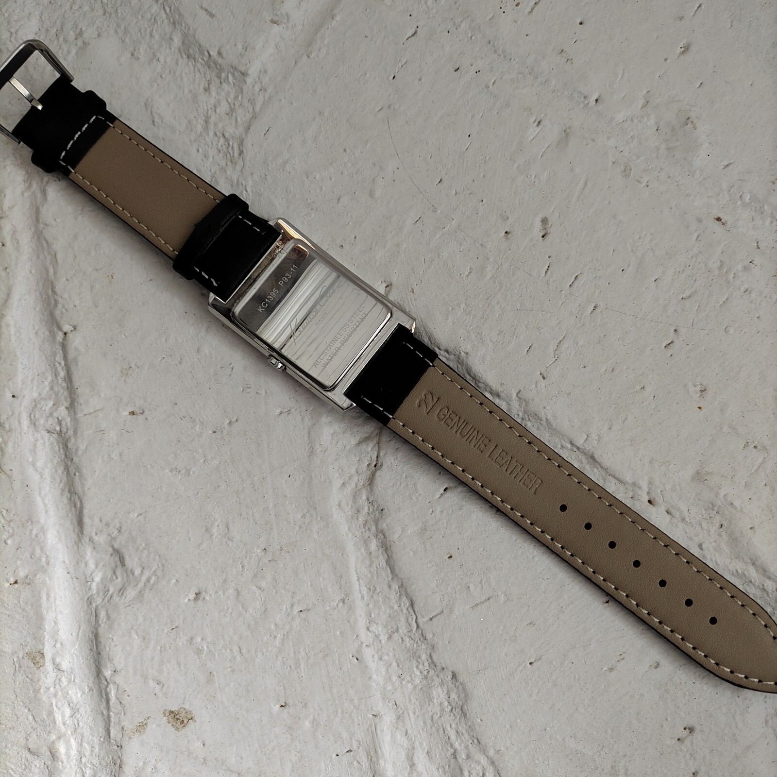 Kenneth Cole KC1395 Rectangular Rectangle Quartz … - image 24