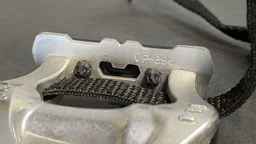 Vintage VP 396 Road Bike Pedals and VP-709 Toe Clips w/Straps NOS - Picture 5 of 7