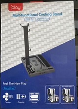 Charger Vertical Stand Cooler USB Hub For PS5 Controller 2 Docks IPlay 10 New