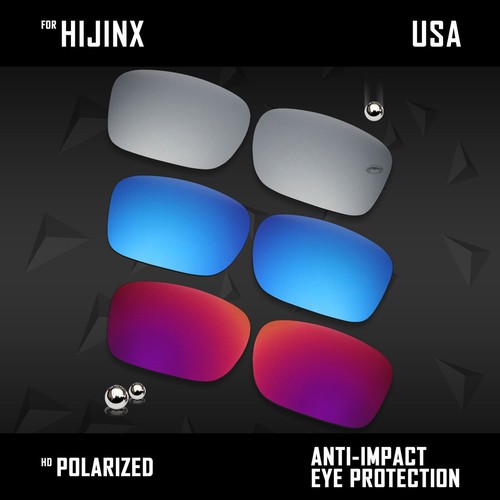Anti Scratch Polarized Replacement Lenses for-Oakley Hijinx OO9021 Options - Picture 33 of 84