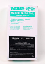 Waber By Tripp-Lite 602 Series Industrial Power Strip, 5-Outlet p809