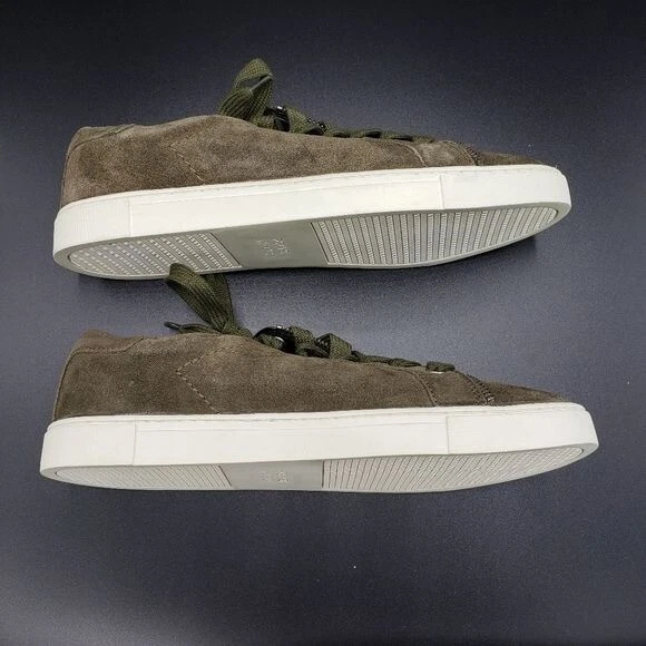 Frye & Co 全新 无盒 Sindy moto 低帮运动鞋 军绿色 拉链细节 尺寸 8 — 第 4/4 张图片