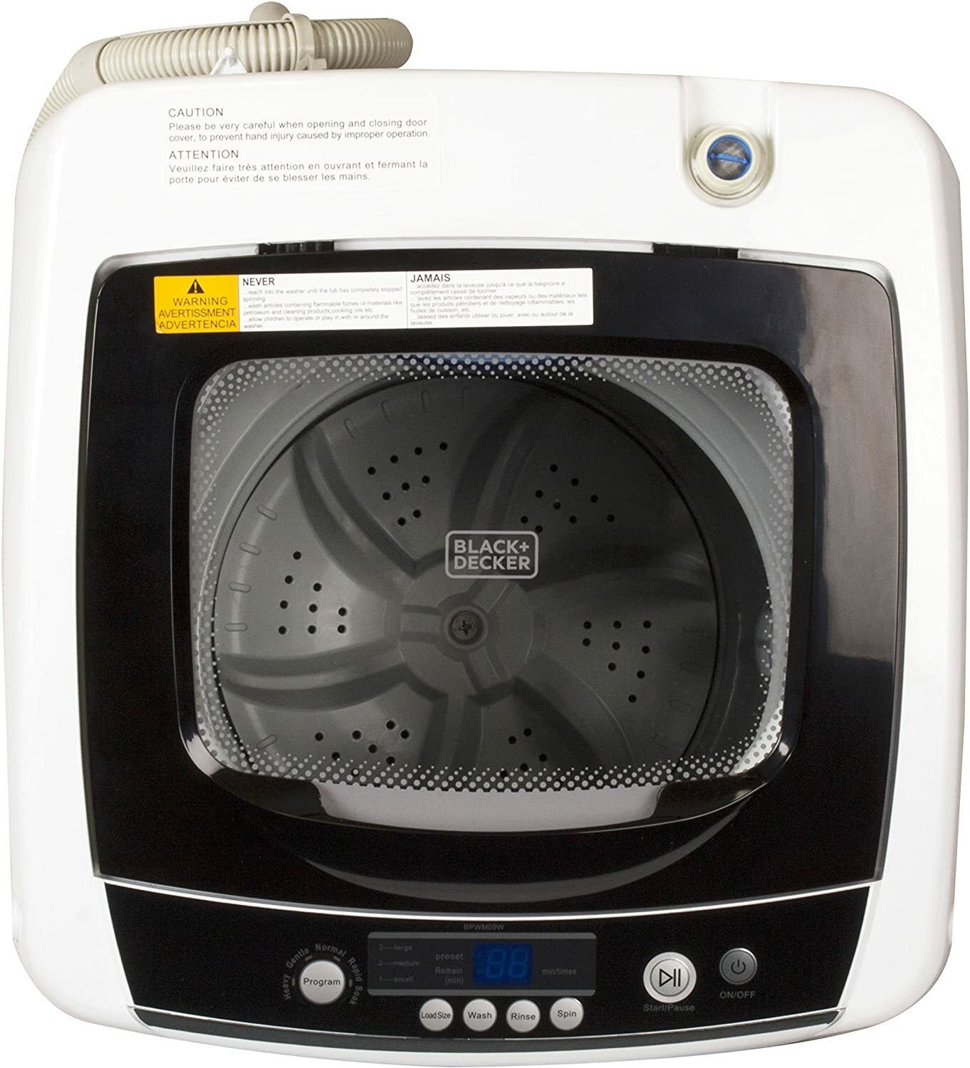 black and decker mini washer