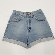 VTG Levi's 910 Size 5 Shorts Light Wash Denim MADE IN USA