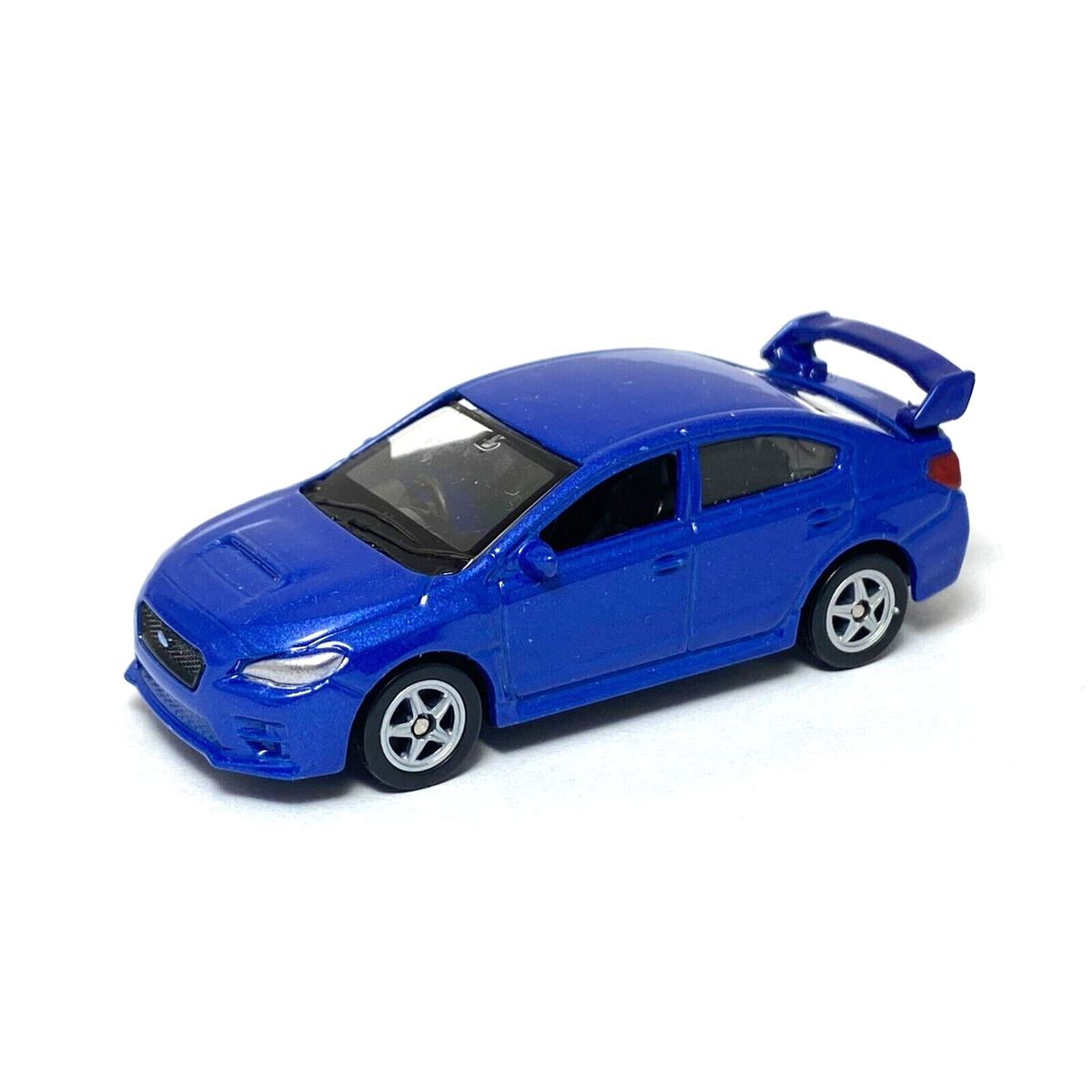 Subaru WRX STi VA Sedan Blue Welly 1:60 1:64 Series Scale Toy Car