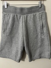 Kids Gray Heather Adidas Originals Essentials Shorts H34682 Size M