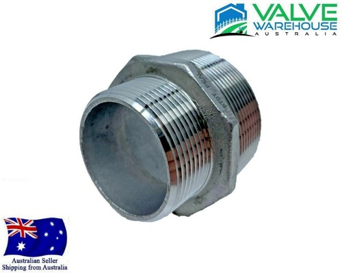 STAINLESS STEEL THREADED & BARBED FITTINGS - BSP - FLAT RATE SHIPPING - Picture 20 of 36