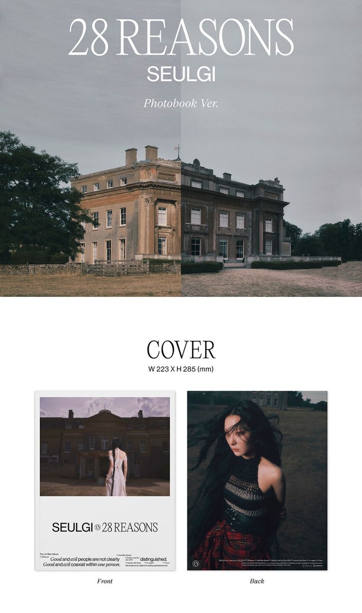 SEULGI 28Reasons photobook ver.直筆サイン入り SEULGI 1st Mini Album 28 Reasons Photobook Ver. CD+64p Book+