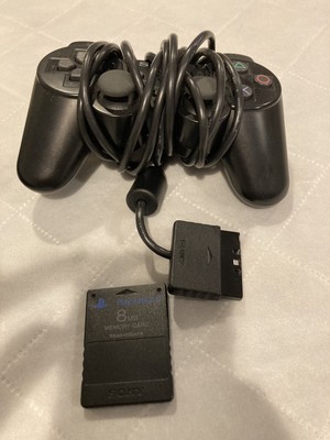 Sony PlayStation 2 Slim SCPH-77001 with 8 MB Memory Card and Controlle