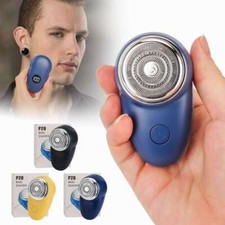 Mini Portable Electric Razor for Men USB Rechargeable Shaver Beard Trimmer Gifts